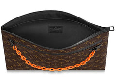 Louis Vuitton A4 Pouch Monogram Brown