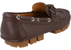 Ferragamo Gisoue Leather Loafer Brown