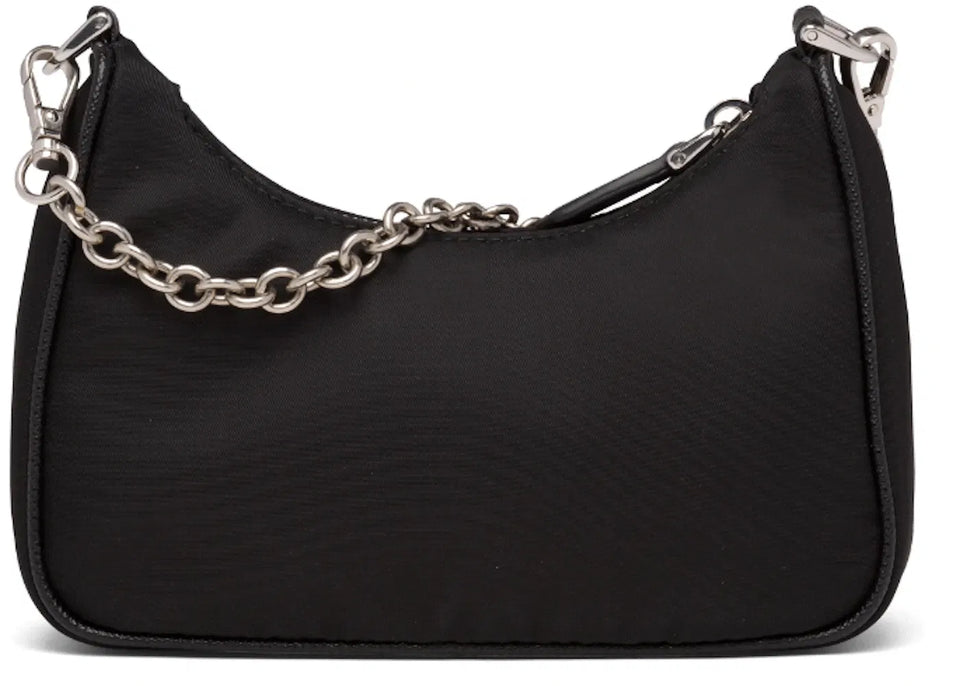 Prada Re-Edition Shoulder Bag Mini Nylon Black