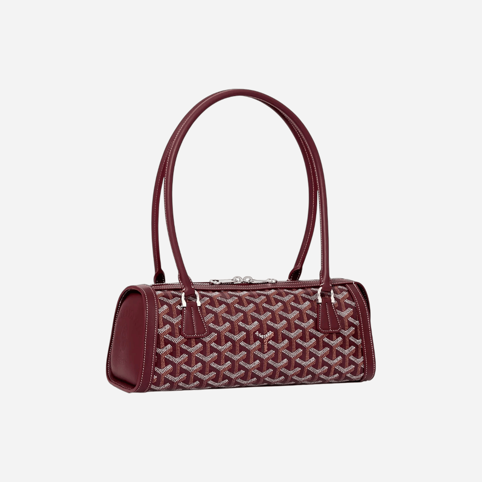 Goyard Bonbonniere Bag Burgundy