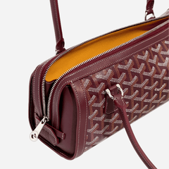 Goyard Bonbonniere Bag Burgundy