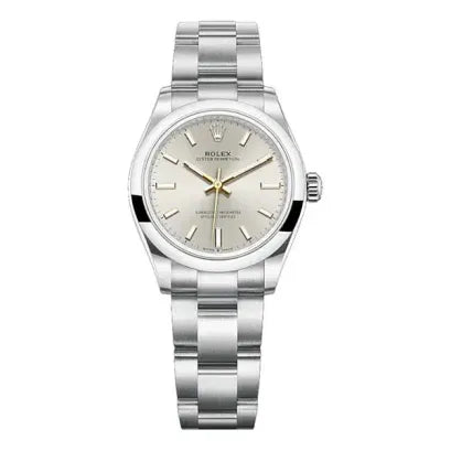 Rolex Oyster Perpetual 277200-001 Silver Index Dial 31Mm Stainless Steel Oyster Bracelet Ladies Watch