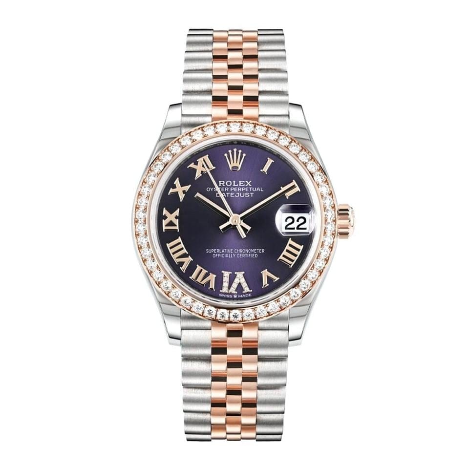 Rolex | Datejust | 278381RBR | Steel | 31 mm | Gold/Steel | Purple | Automatic
