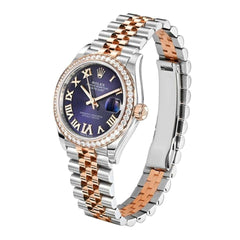 Rolex | Datejust | 278381RBR | Steel | 31 mm | Gold/Steel | Purple | Automatic