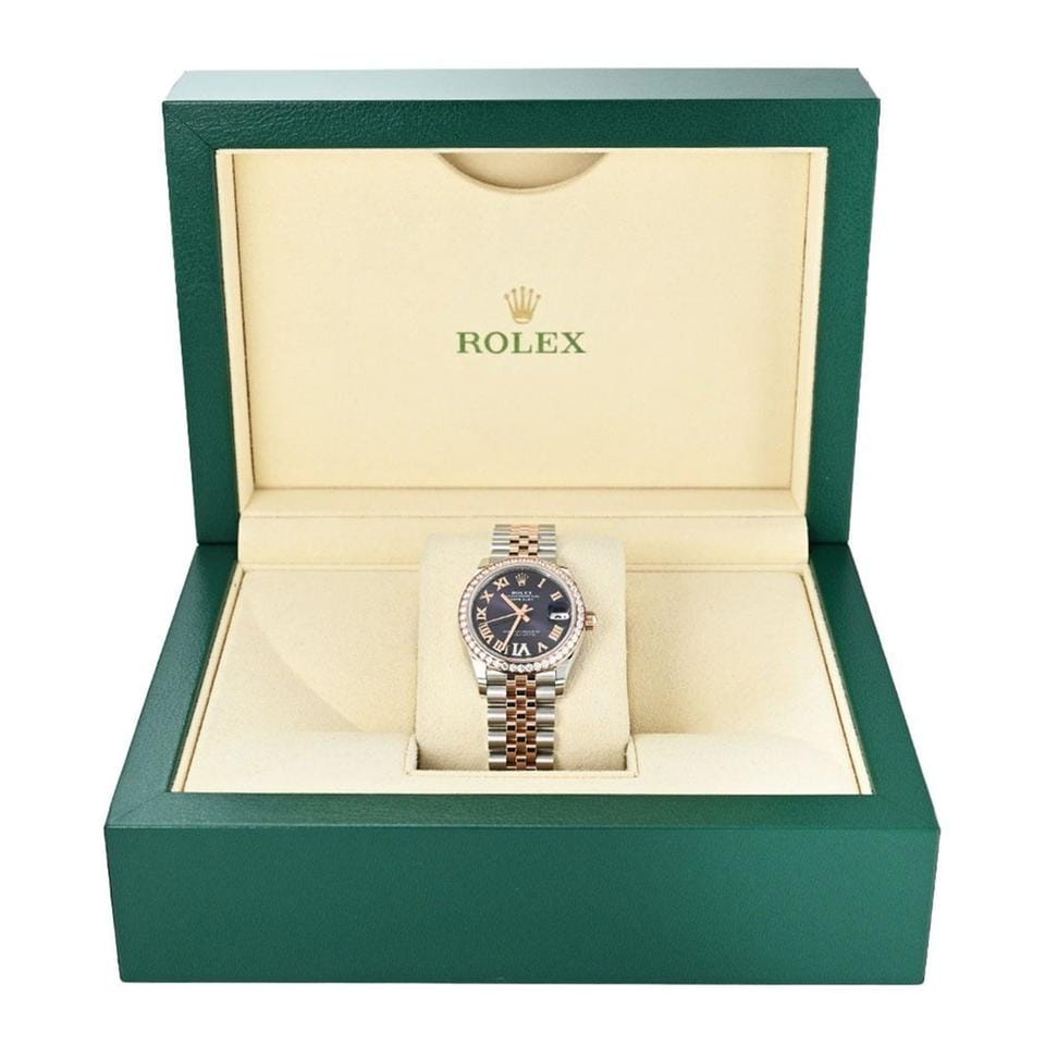 Rolex | Datejust | 278381RBR | Steel | 31 mm | Gold/Steel | Purple | Automatic