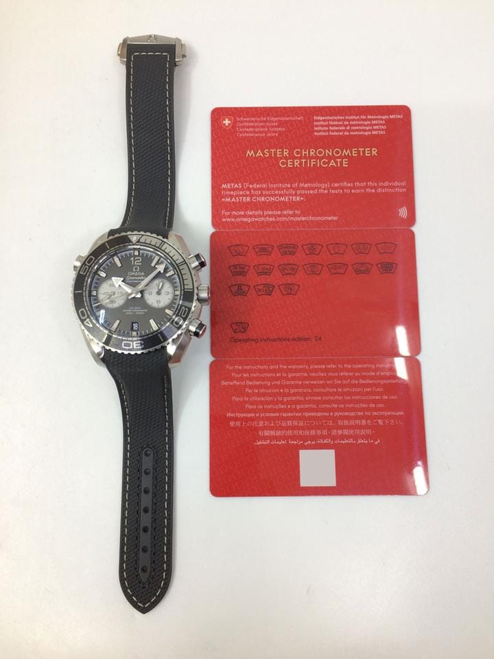Omega Seamaster Planet Ocean Chronograph600m 45.5 mm otomatik saat 215.32.46.51.01.004