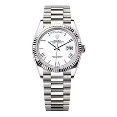 Rolex | Day-Date | 128239-0059 | 36 mm | White gold | White | Automatic