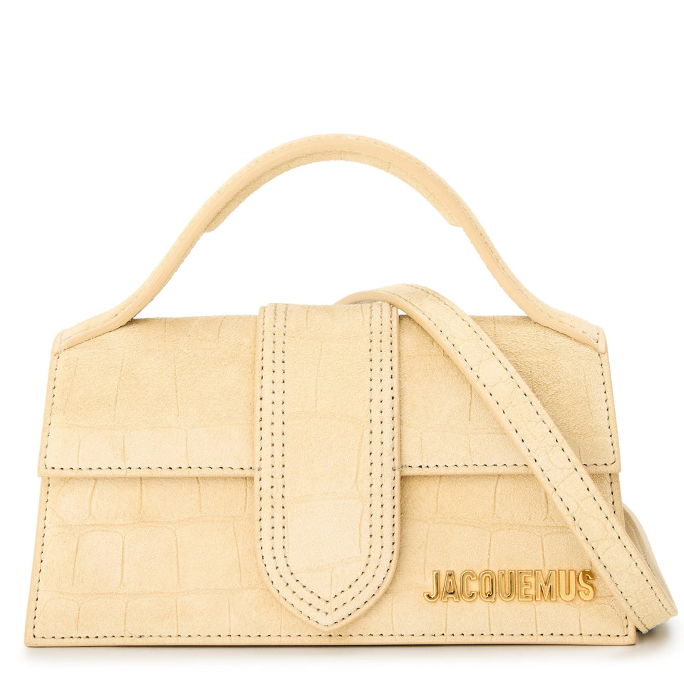 Plain Leather Le Bambino Crossbody Bag