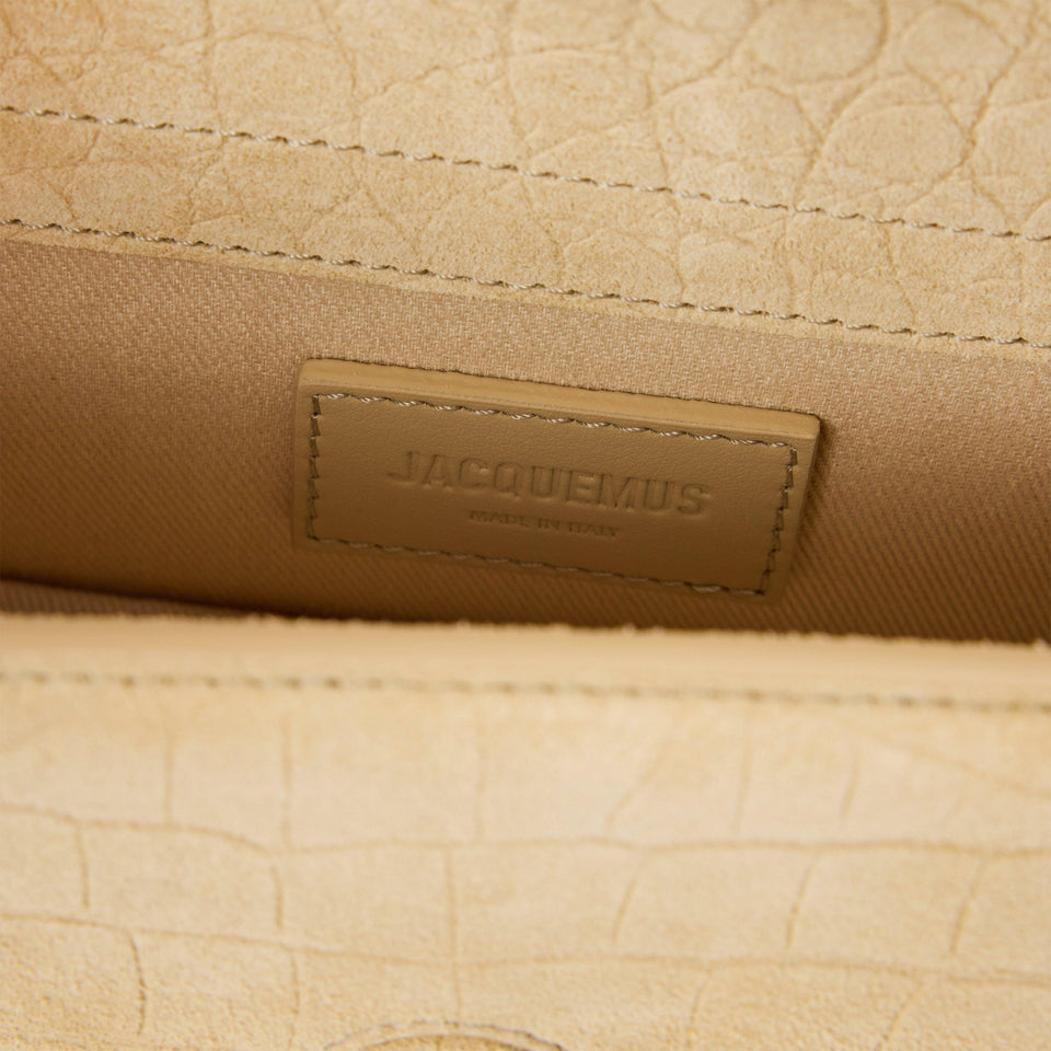 Plain Leather Le Bambino Crossbody Bag