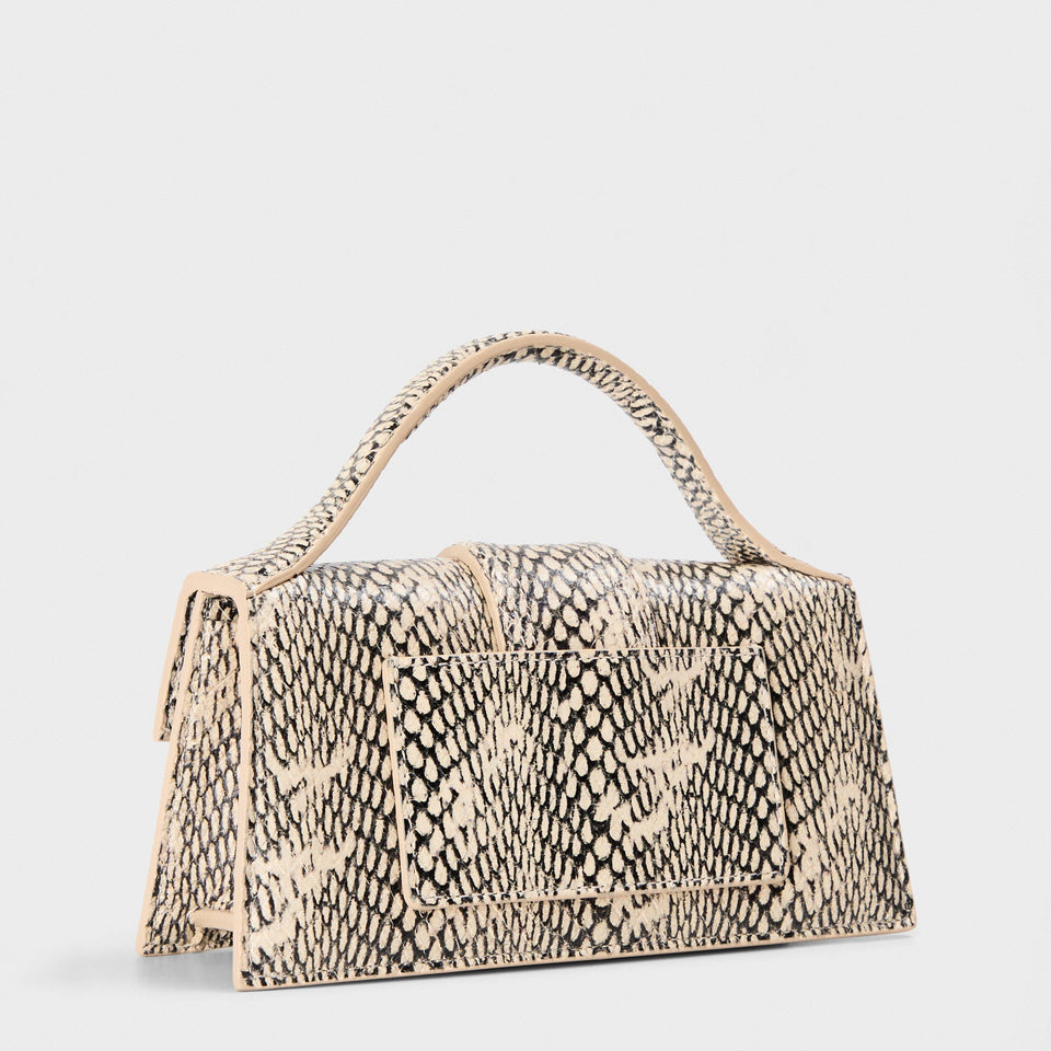 Plain Leather Le Bambino Crossbody Bag