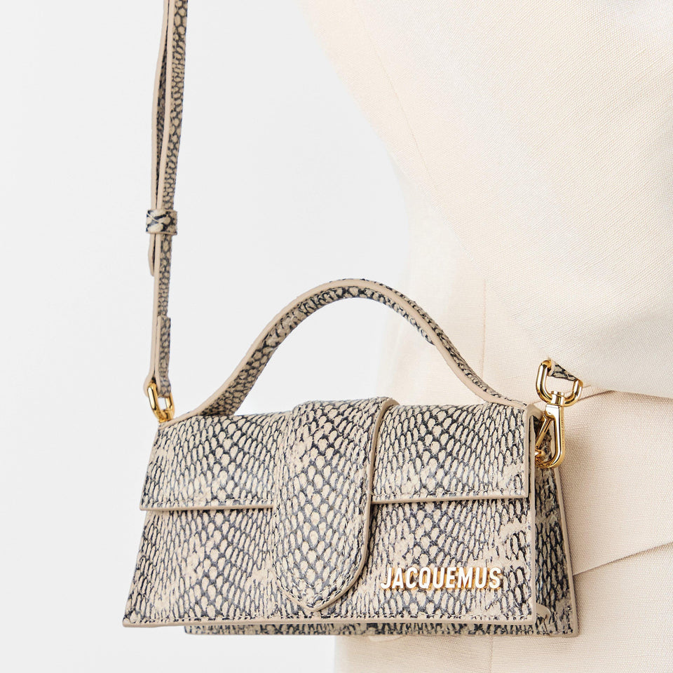 Plain Leather Le Bambino Crossbody Bag