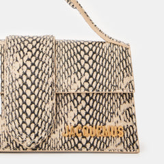 Plain Leather Le Bambino Crossbody Bag