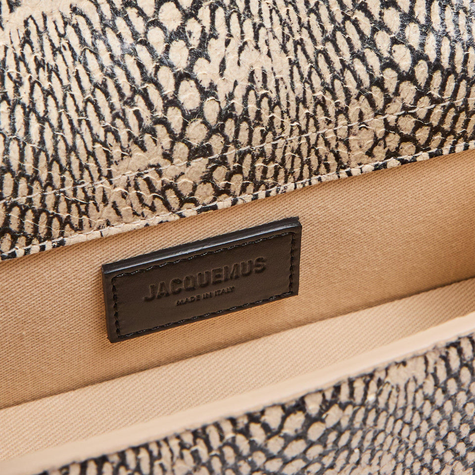 Plain Leather Le Bambino Crossbody Bag