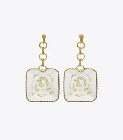 Runway Swirl Drop Earrings