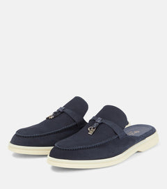 Babouche Charms Walk suede slippers