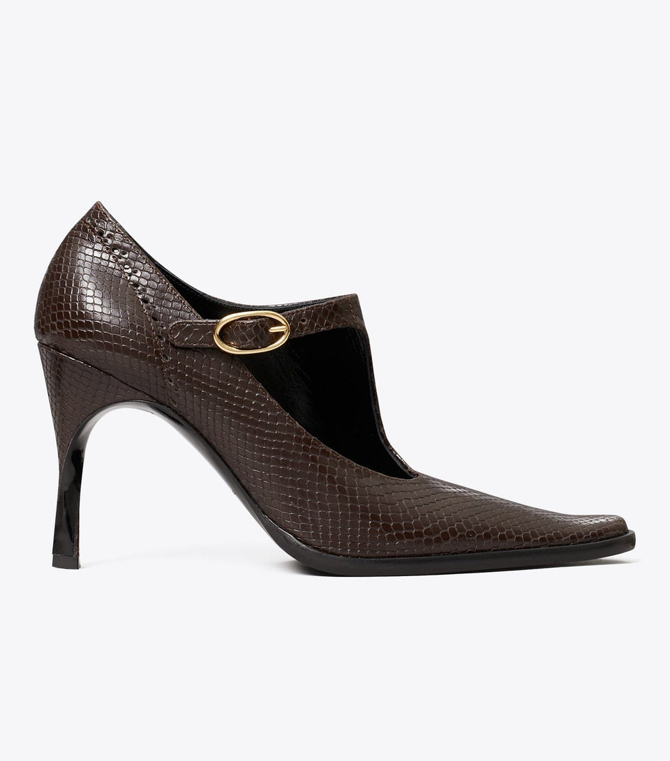 Twisted Heel Monk Strap