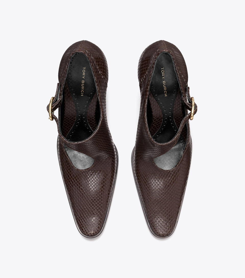 Twisted Heel Monk Strap