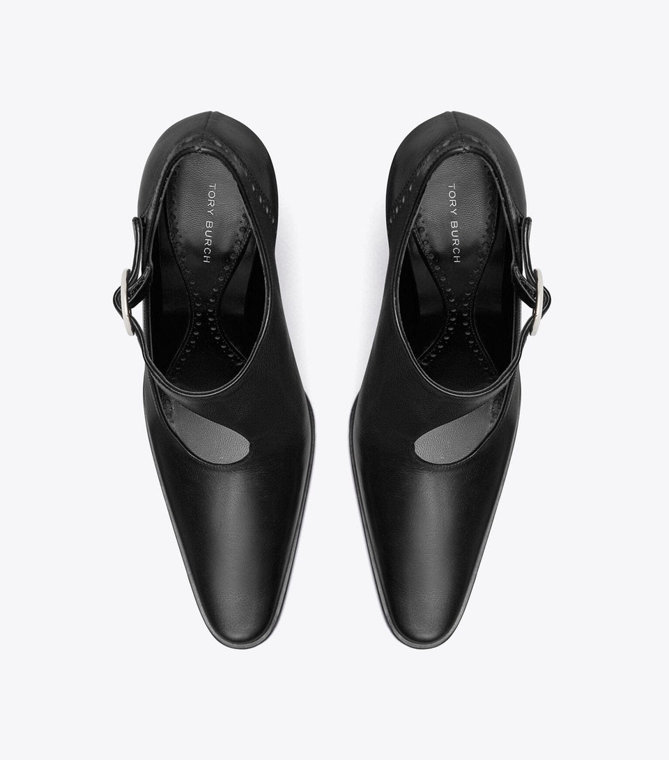 Twisted Heel Monk Strap