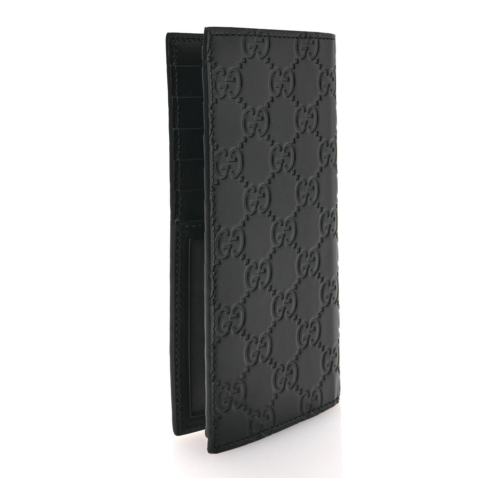 Guccissima Long Wallet Black