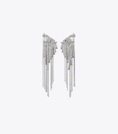 Runway Pavé Serif T Earrings