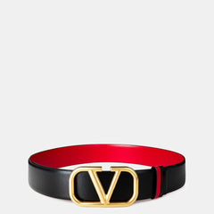 V Logo 4cm Reversible Belt