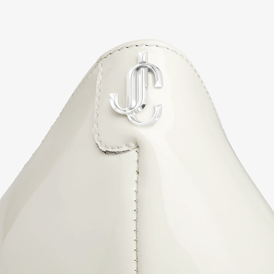 Jimmy Choo Latte Patent Leather Pumps with JC Emblem