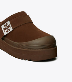 Mellow Shearling Platform Mule