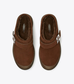 Mellow Shearling Platform Mule