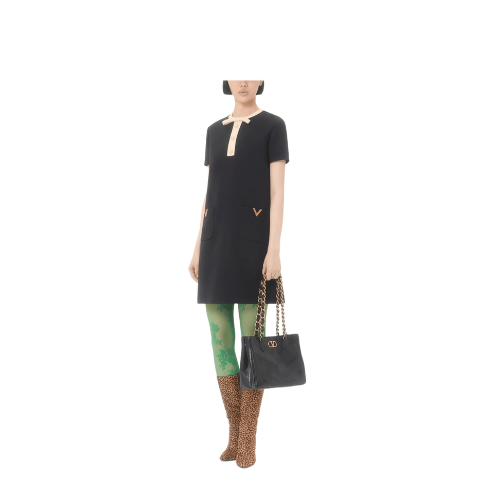 Wool And Silk Blend Dress