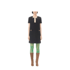 Wool And Silk Blend Dress