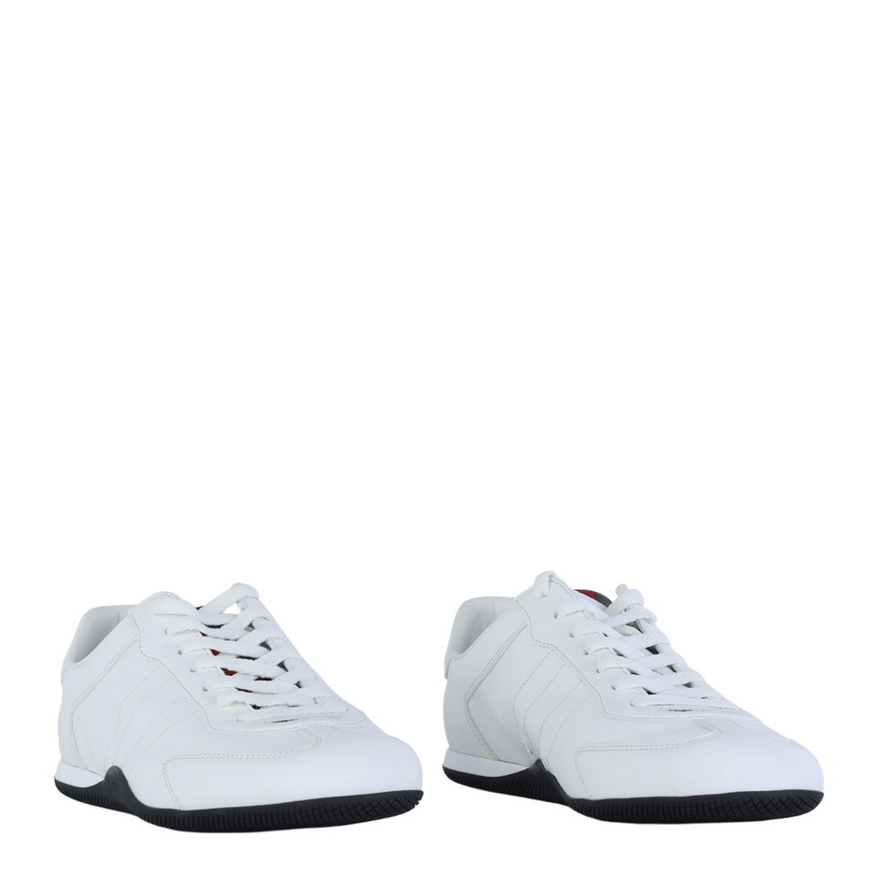 Shift Trainers in White Leather