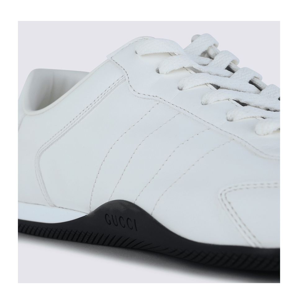 Shift Trainers in White Leather