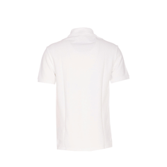 Embroidered Logo Polo White