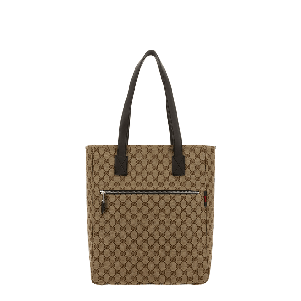 GG Canvas Medium Tote Bags - Beige