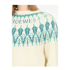 Wool Blend Crewneck Sweater