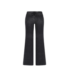 Denim Jeans with Horsebit Detail