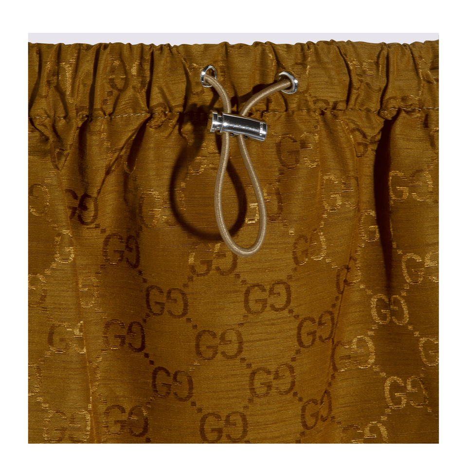 Miniskirt with GG Texture