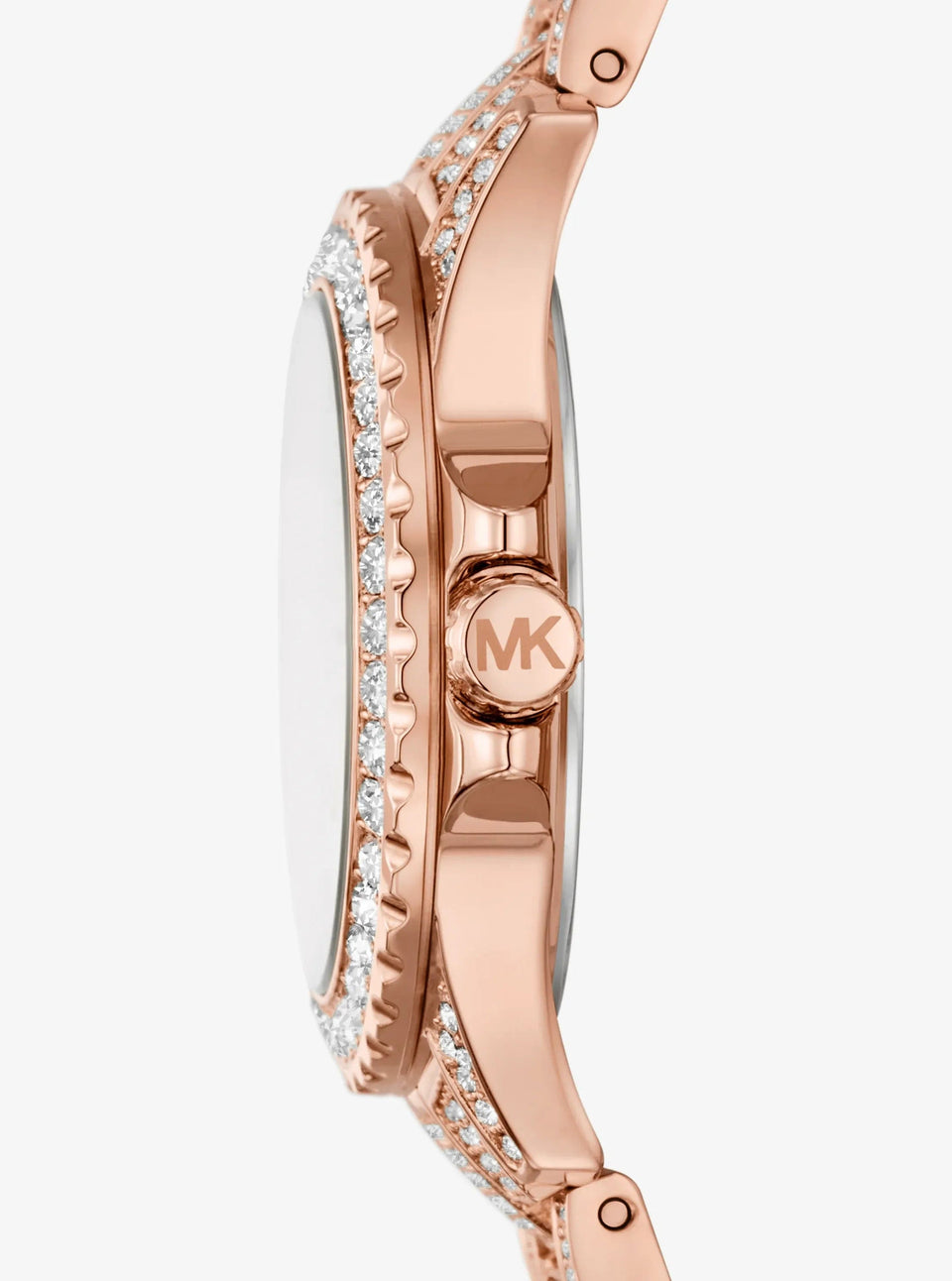 Michael Kors Mini Everest Pav Rose Gold-Tone Watch