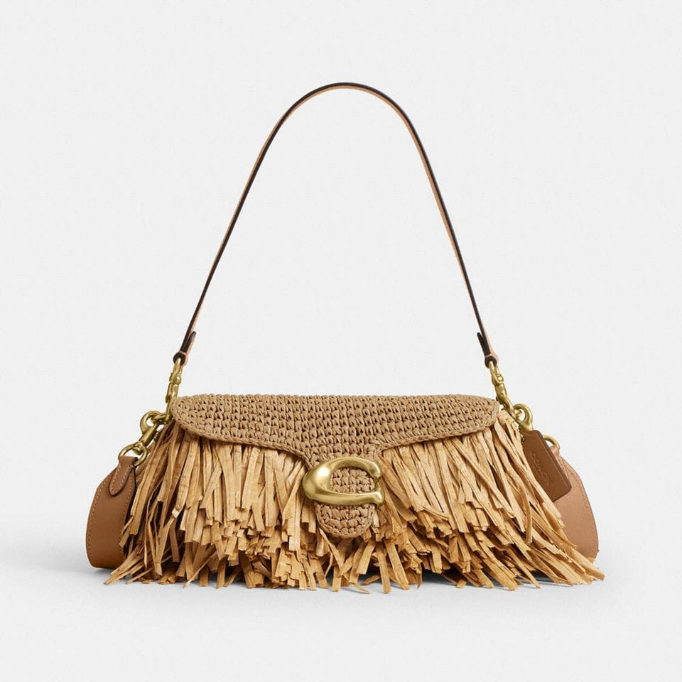 Coach Tabby Shoulder Bag 26 Brass Natural