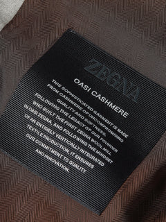Zegna Grey Oasi Cashmere Suit