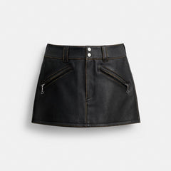 Moto Mini Skirt