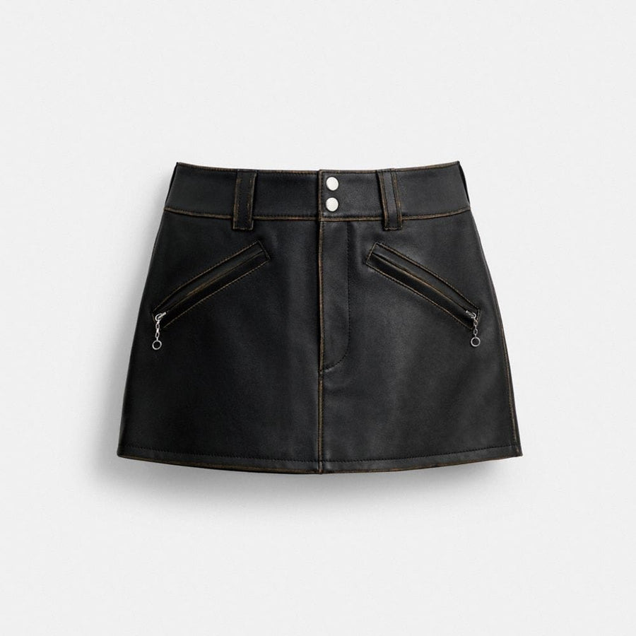 Moto Mini Skirt