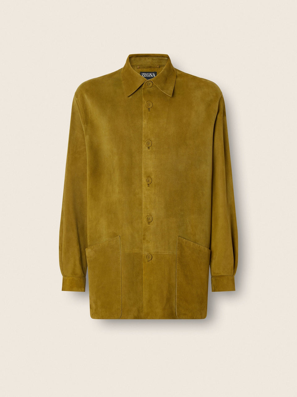 Zegna Suede Overshirt