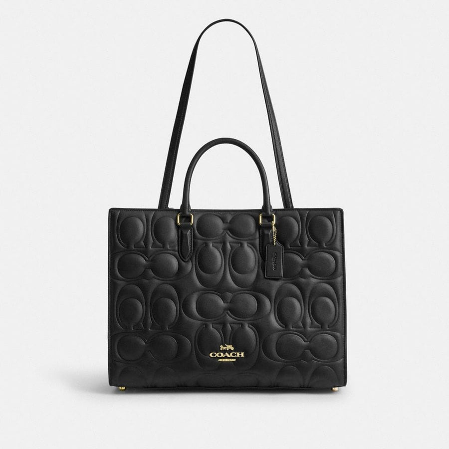Maggie Tote Bag In Signature Leather