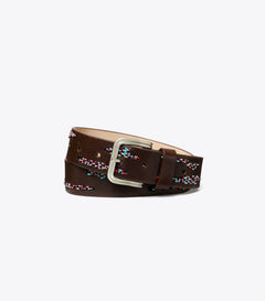 Double Wire Beaded Buckle Belt