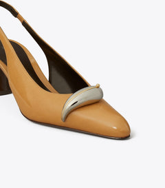Pierced Slingback Heel