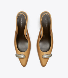 Pierced Slingback Heel