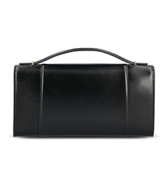 Balenciaga Black Logo Clutch