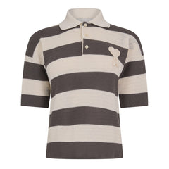 Ami Stripe Polo Ld61
