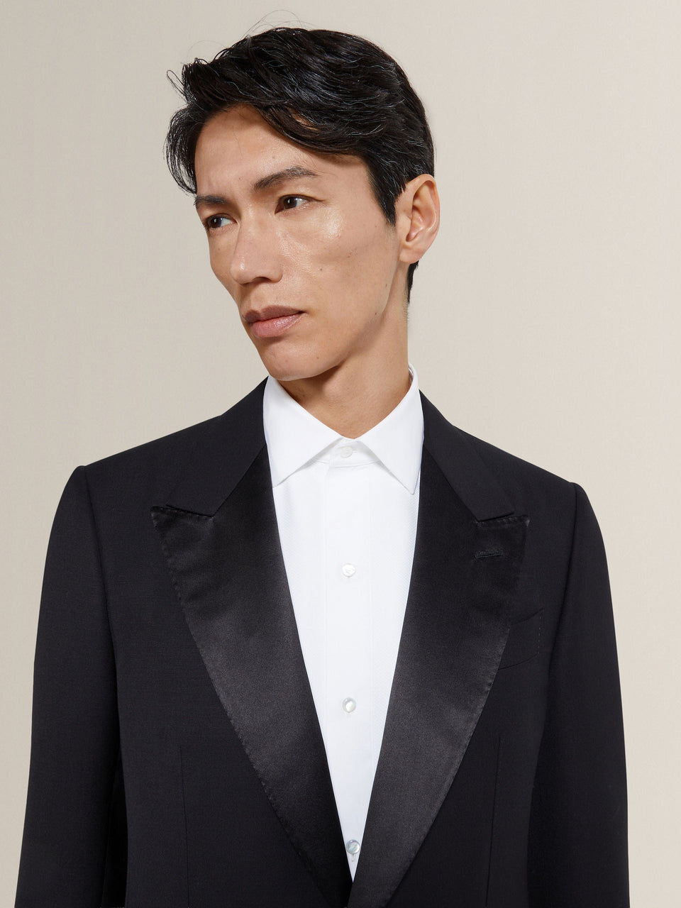 Zegna Black Centoventimila Wool And Mohair Tuxedo